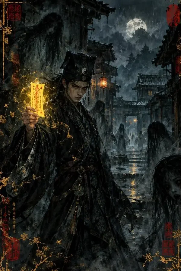 阴阳捉鬼师 - 香蕉短剧国风神怪短剧封面