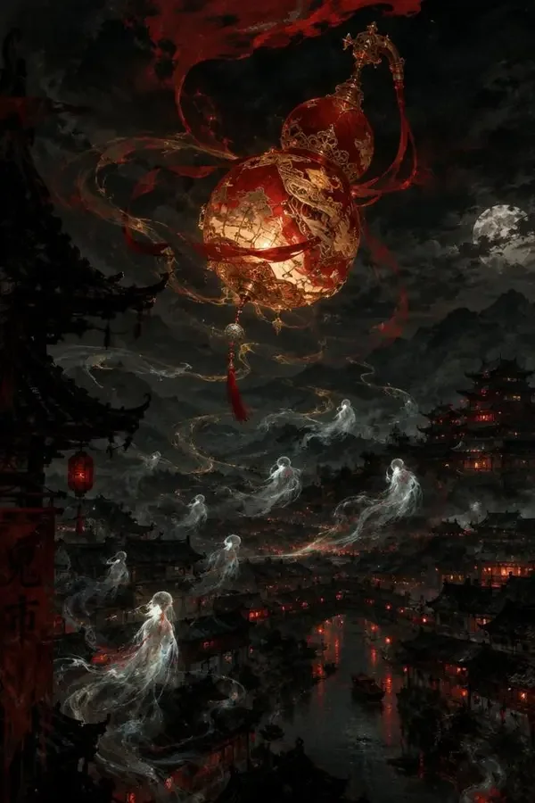镇魂葫芦灯 - 香蕉短剧国风神怪短剧封面